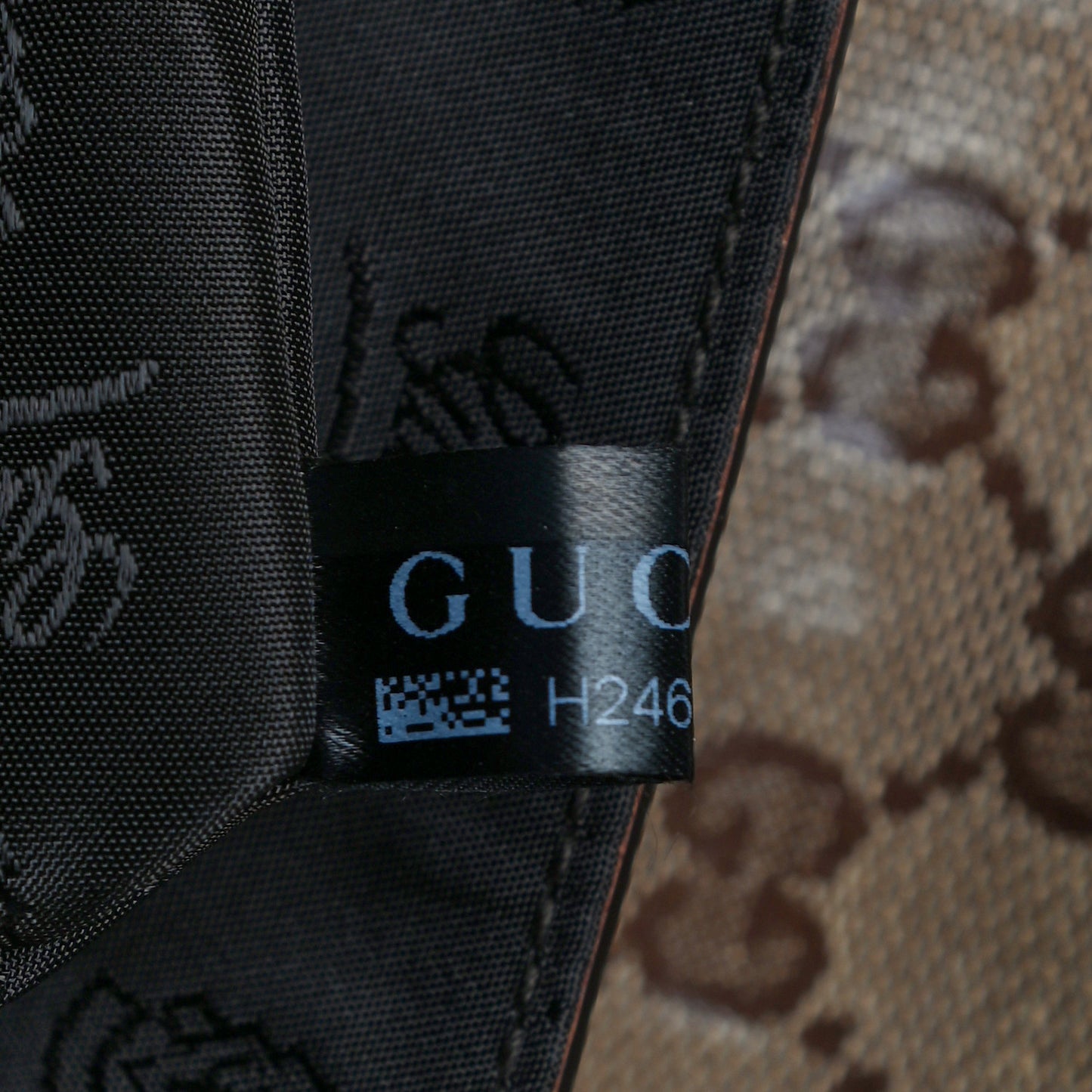 Crystal Monogram Duchessa Flap Shoulder Bag Dark Brown