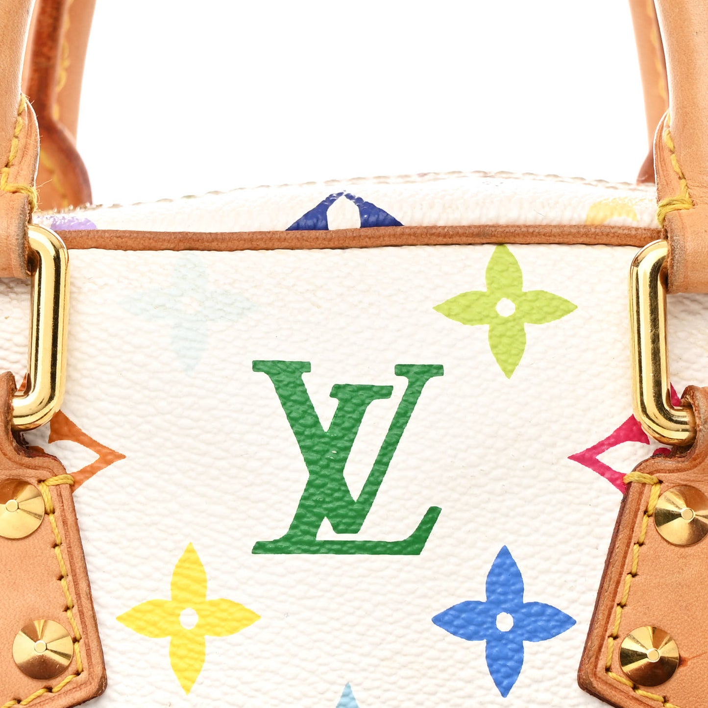 Monogram Multicolor Trouville White
