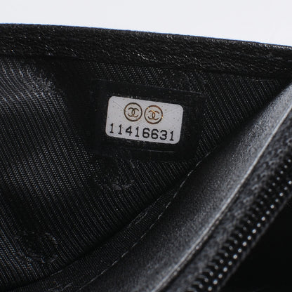 Chanel Leather Wallet On Chain WOC Black 9 of 9