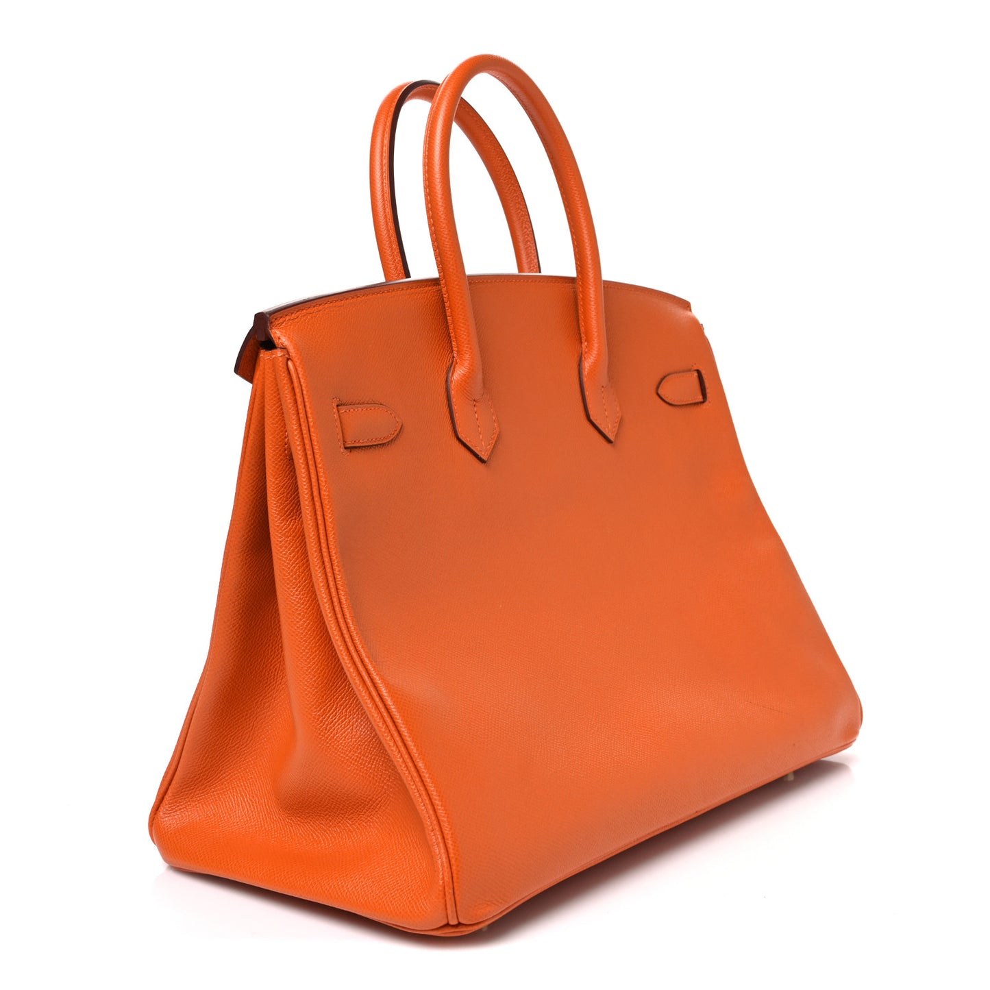 Epsom Birkin 35 Orange