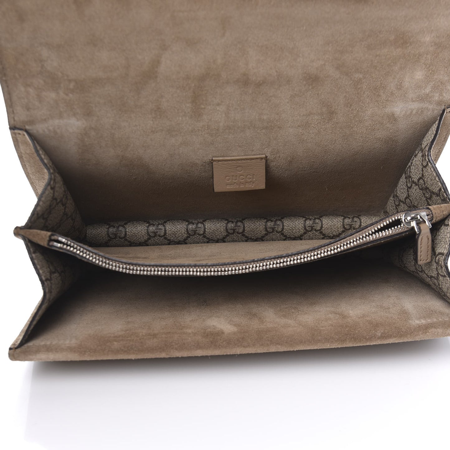 GG Supreme Monogram Small Dionysus Shoulder Bag Taupe