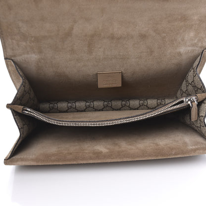 Gucci GG Supreme Monogram Small Dionysus Shoulder Bag Taupe 5 of 13