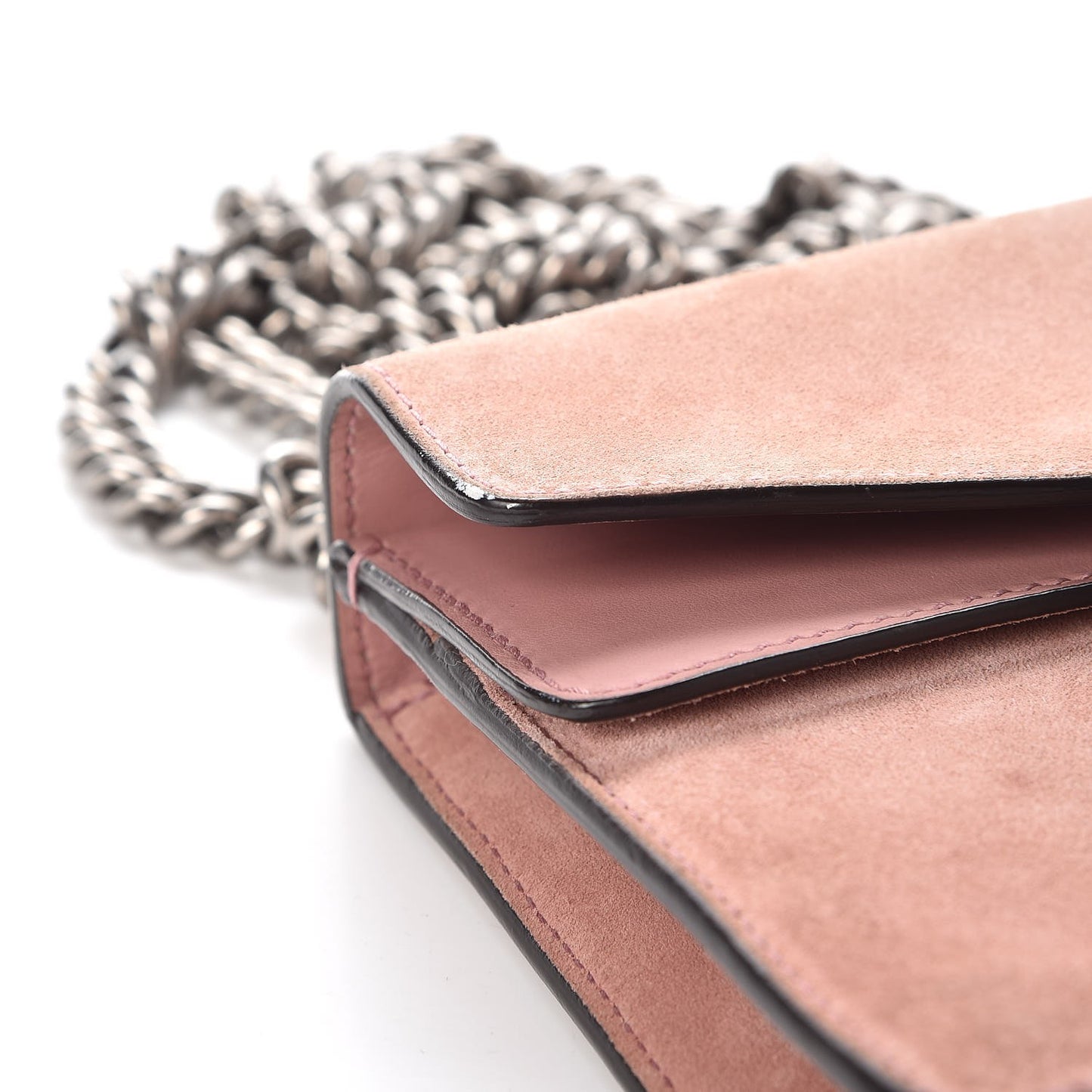 Suede Mini Dionysus Shoulder Bag Pink