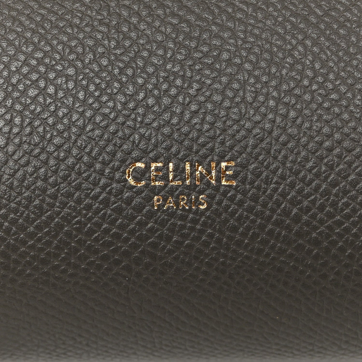 Celine Grained Calfskin Nano Belt Bag Grey 10 of 25