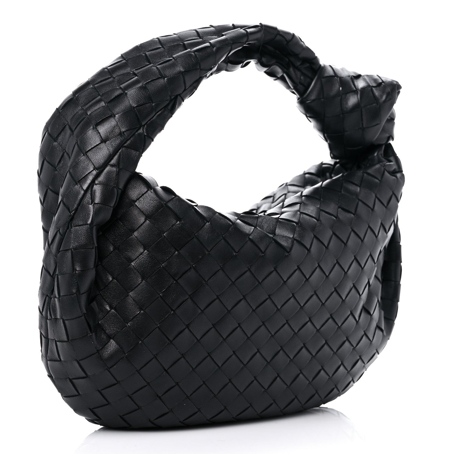 Bottega Veneta Nappa Intrecciato Teen Jodie Hobo Black 3 of 7