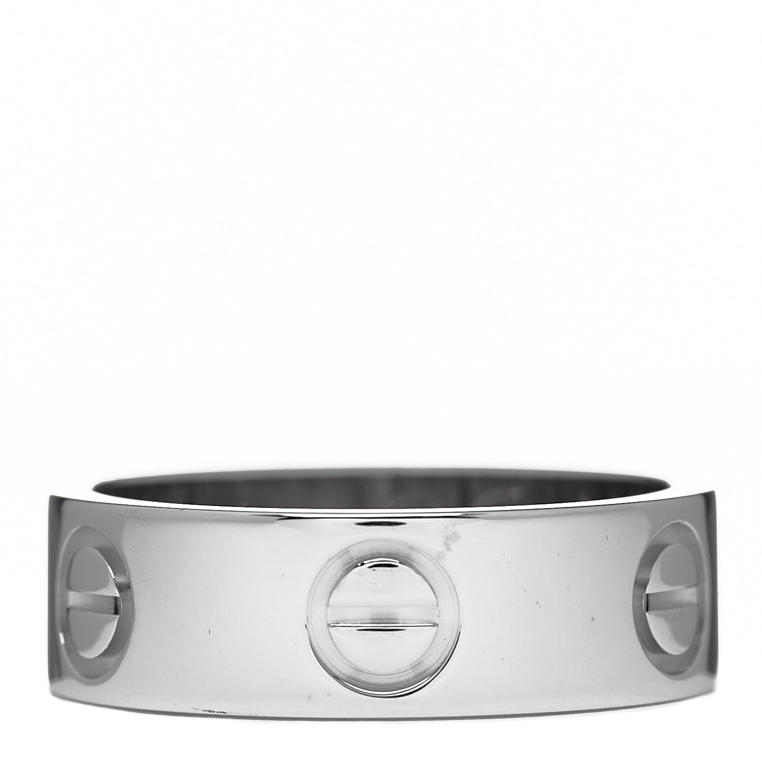 Cartier Platinum 5.5mm LOVE Ring 49 5 1 of 5