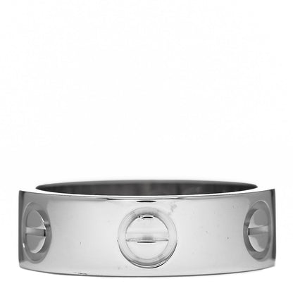 Cartier Platinum 5.5mm LOVE Ring 49 5 1 of 5