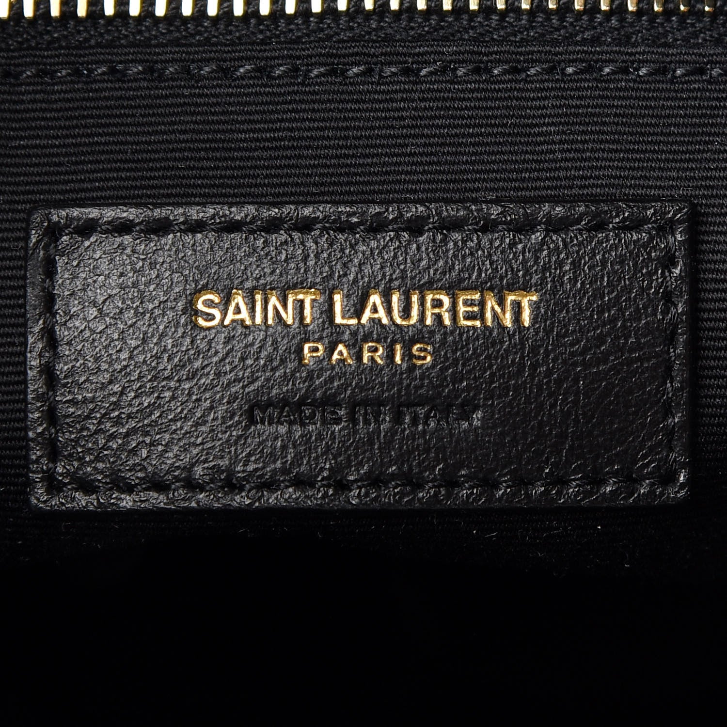 Saint Laurent Lambskin Matelasse Monogram Joe Backpack Black 9 of 9