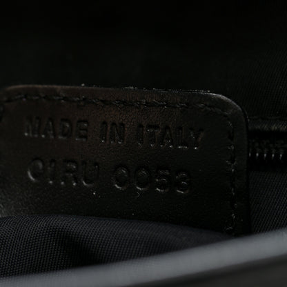 Christian Dior Monogram Double Saddle Bag Black 7 of 12