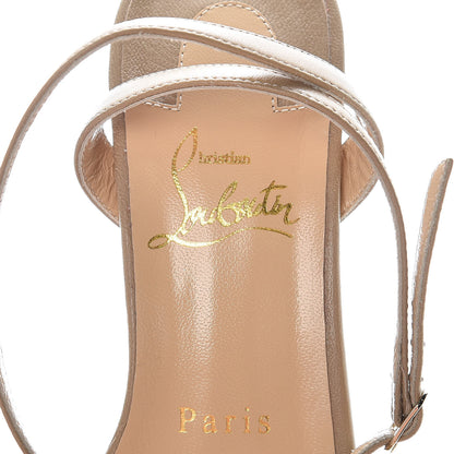 Christian Louboutin Nappa Loubi Queen 100 Pumps 37 Nude 6 of 8