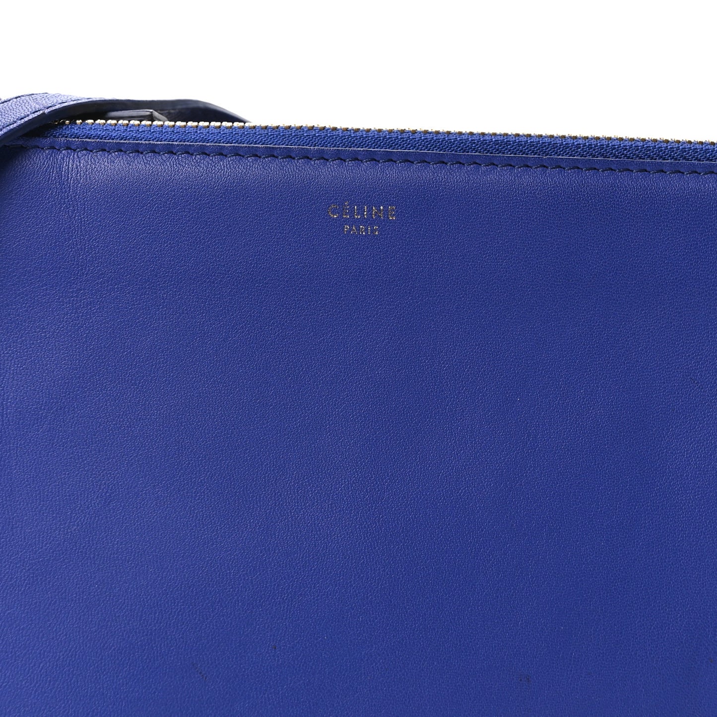 Lambskin Small Trio Crossbody Bag Royal Blue