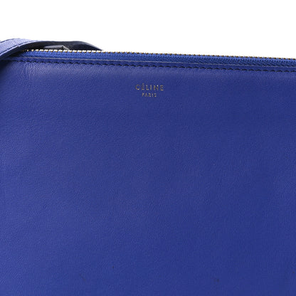 Celine Lambskin Small Trio Crossbody Bag Royal Blue 7 of 9