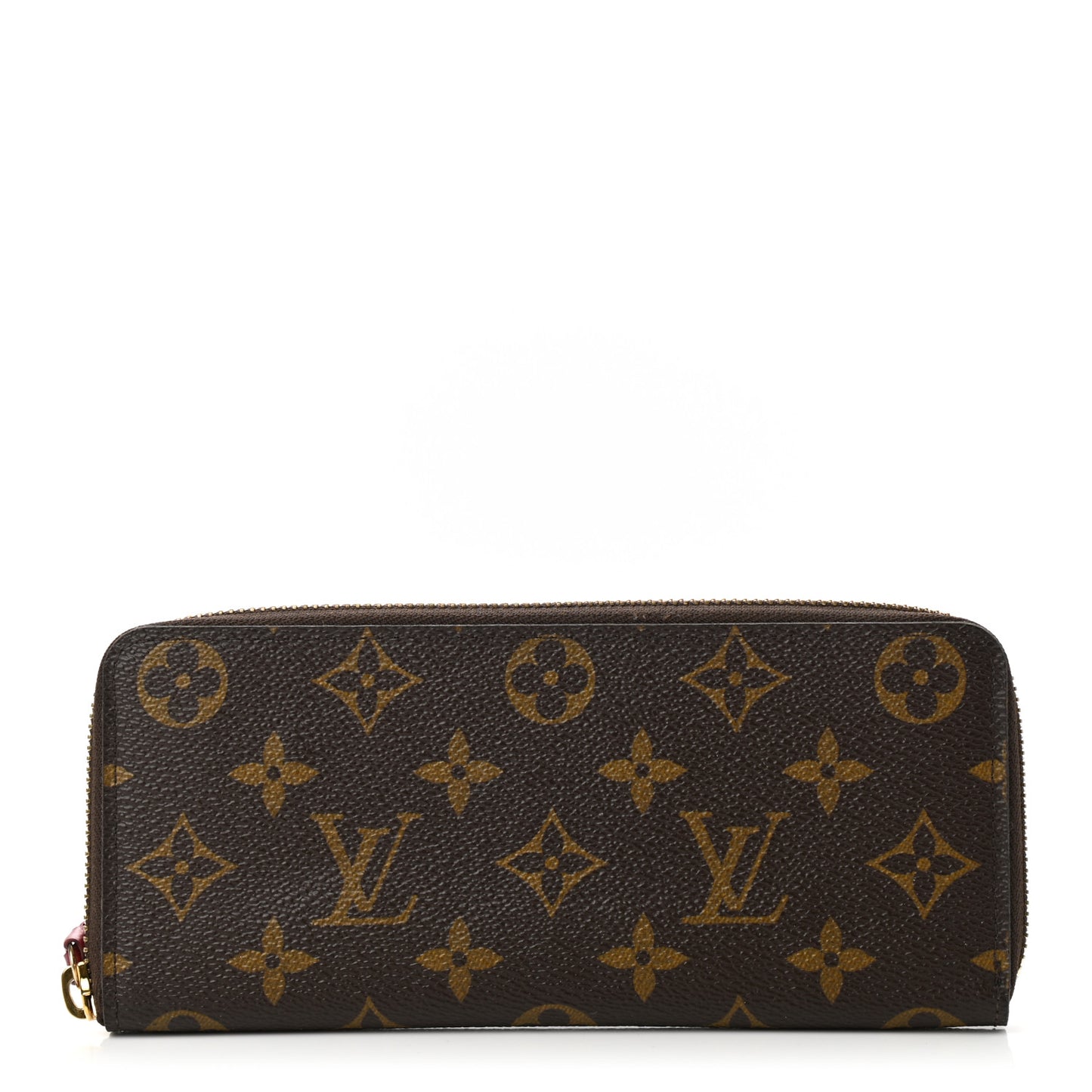 Monogram Clemence Wallet Fuchsia