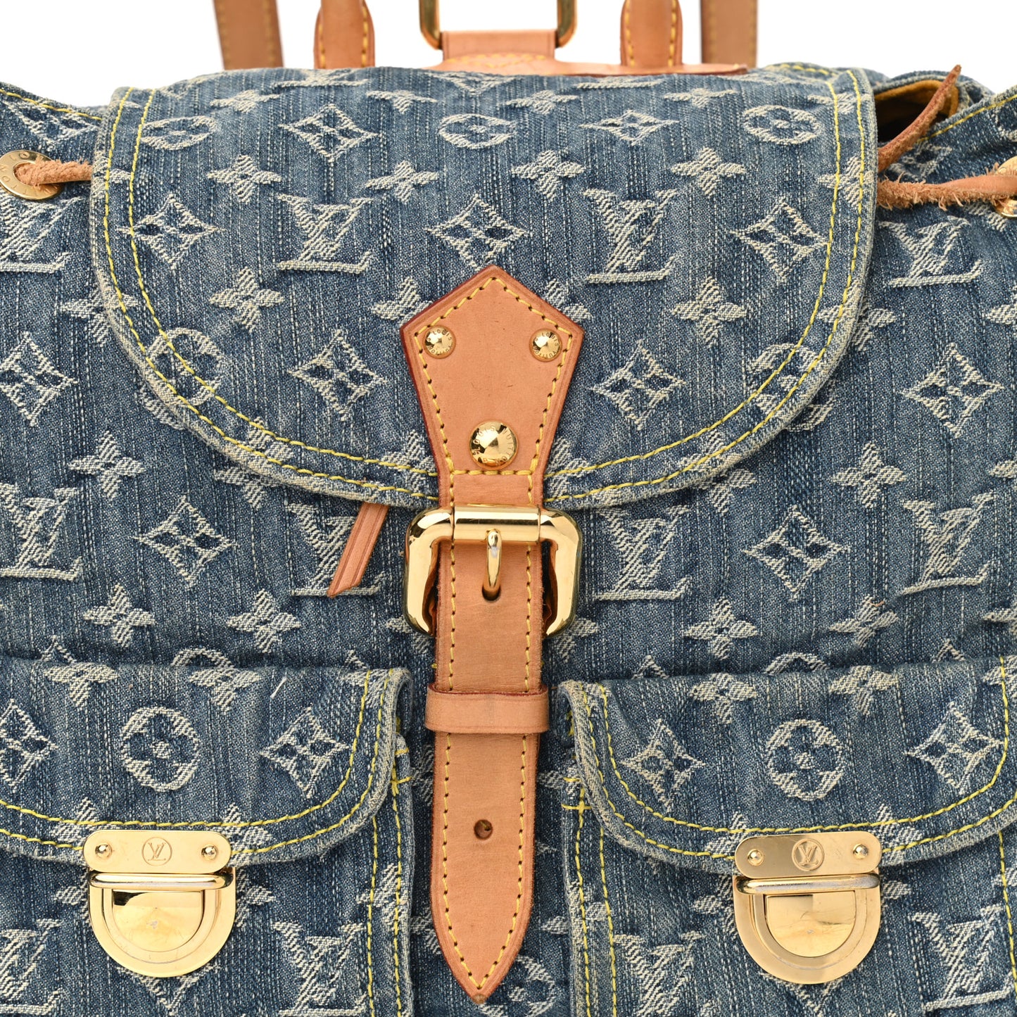 Denim Sac a Dos Backpack GM Blue