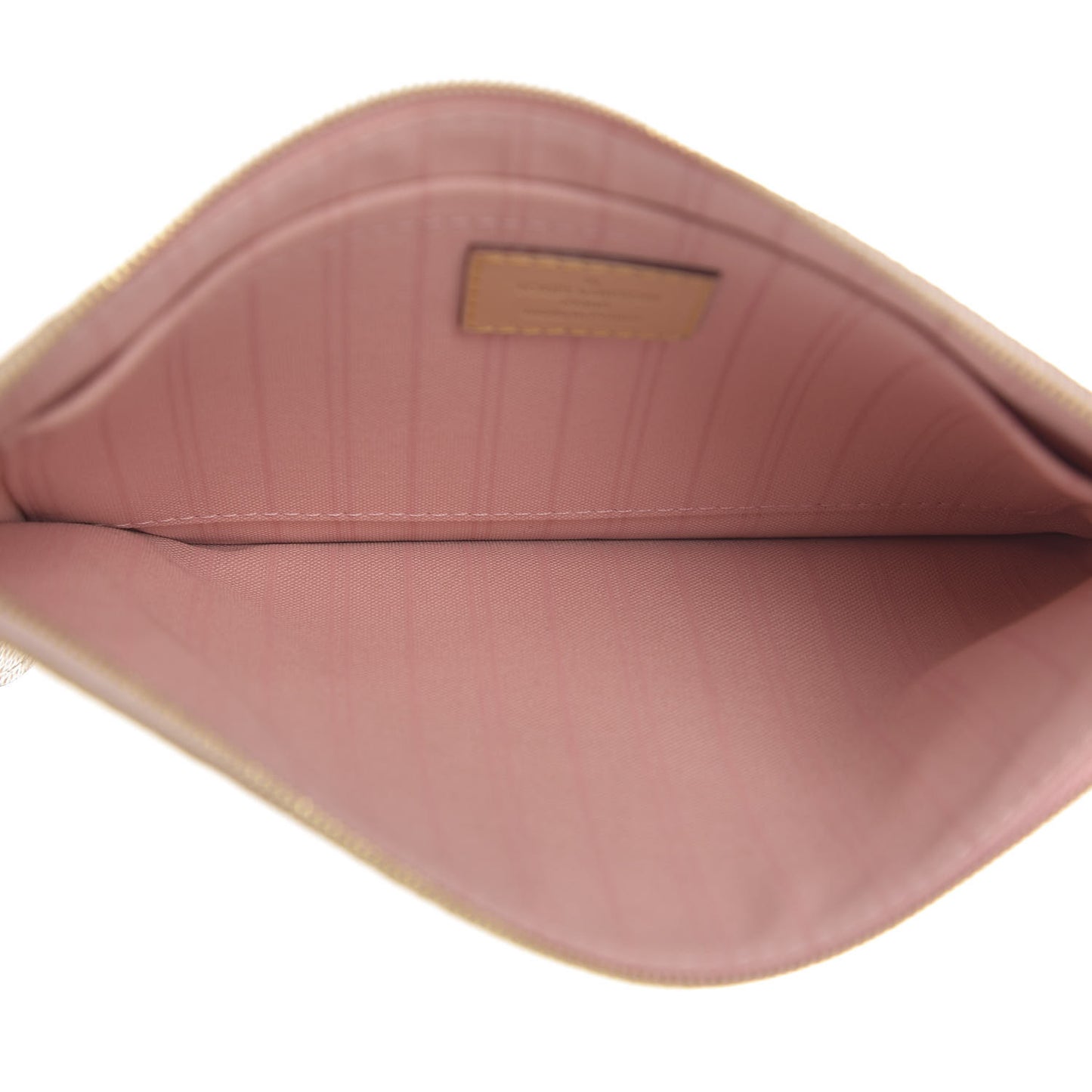 Damier Azur Neverfull MM GM Pochette Rose Ballerine