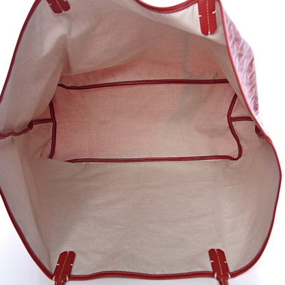 Goyard Goyardine Saint Louis GM Red 6 of 14