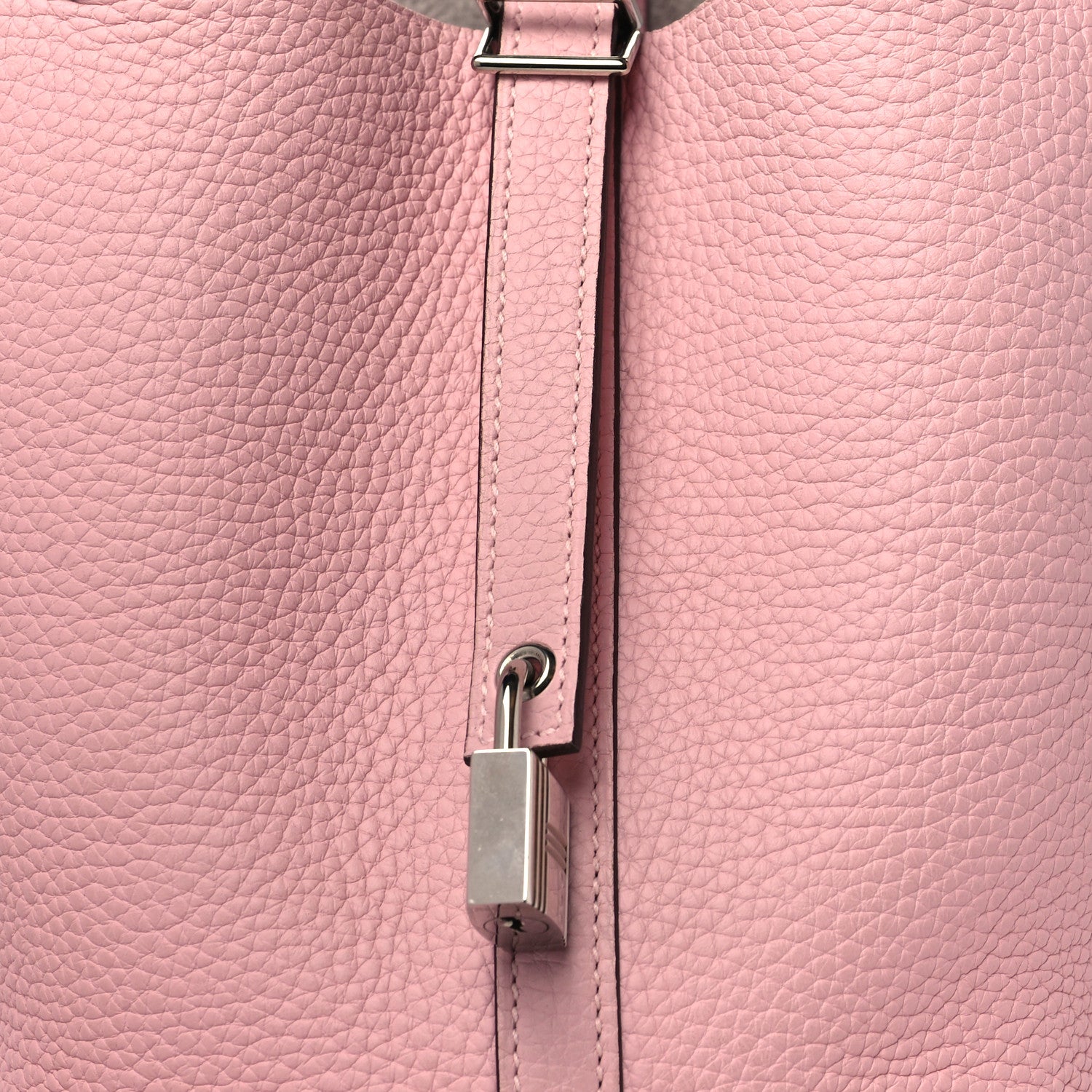 Hermes Taurillon Clemence Picotin Lock 18 PM Rose Sakura 8 of 10