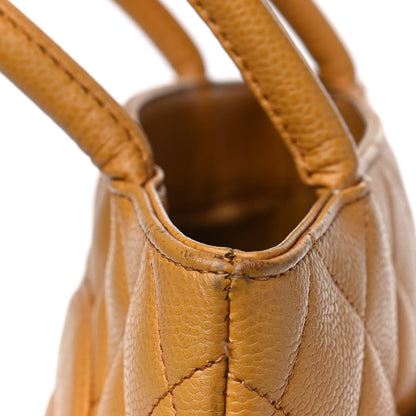 Chanel Caviar Quilted Medallion Tote Beige 13 of 13