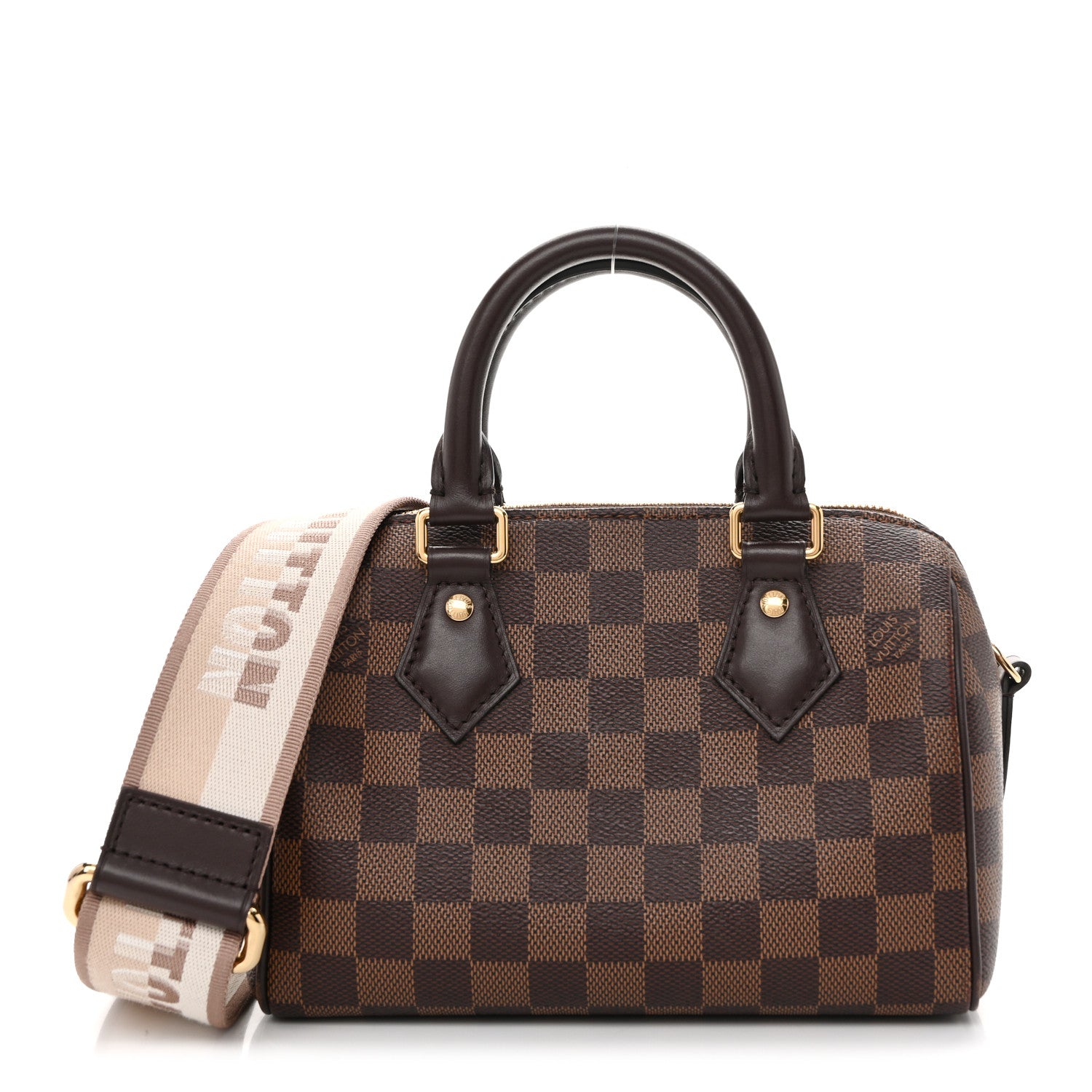 Louis Vuitton Damier Ebene Speedy Bandouliere 20 1 of 10