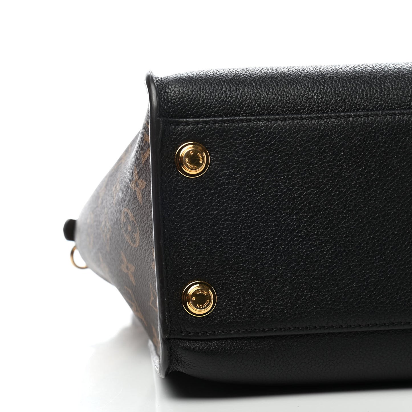 Calfskin Monogram On My Side Black