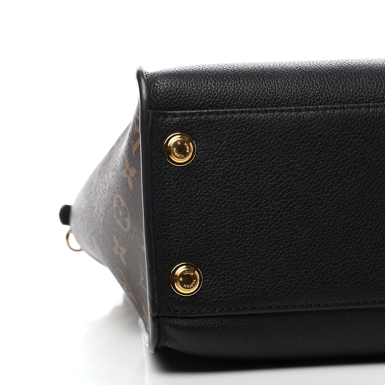 Louis Vuitton Calfskin Monogram On My Side Black 7 of 8