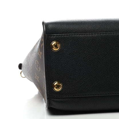 Louis Vuitton Calfskin Monogram On My Side Black 7 of 8
