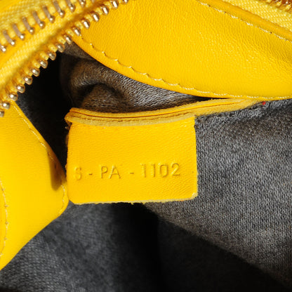 Celine Lambskin Trio Crossbody Bag Sun Yellow 9 of 9