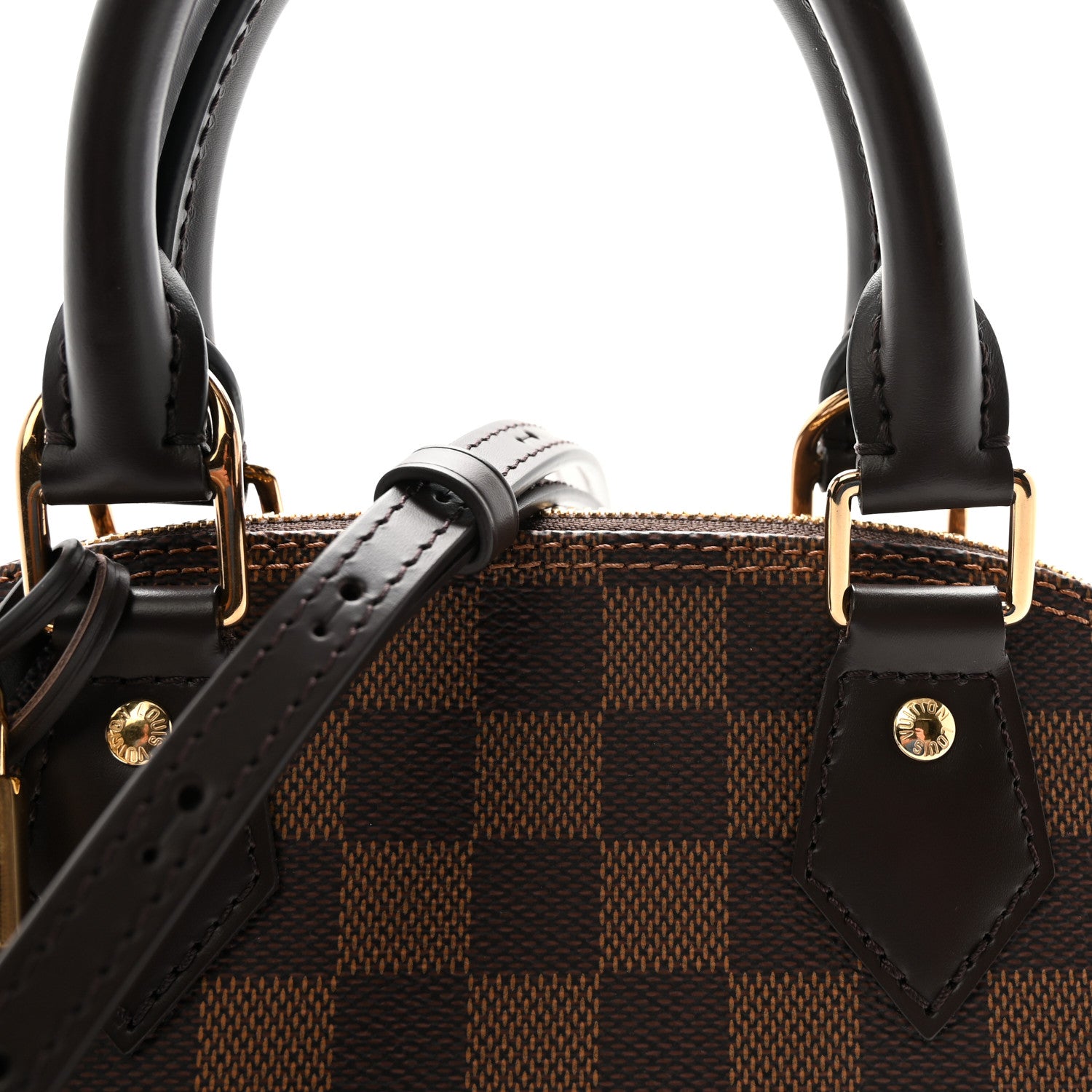 Louis Vuitton Damier Ebene Alma BB 7 of 10