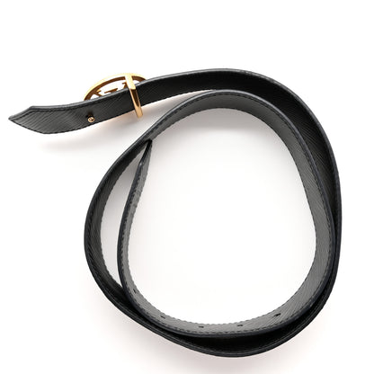 Louis Vuitton Monogram Epi 35mm LV Circle Reversible Belt 80 32 Black 7 of 7
