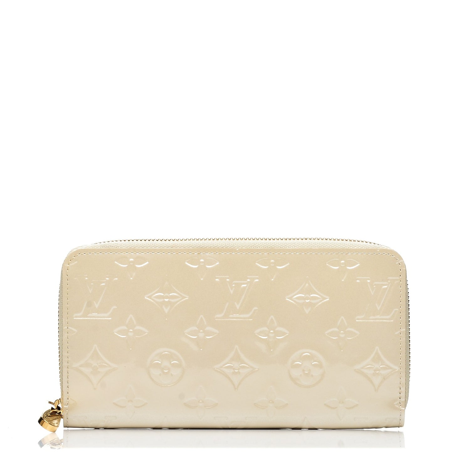 Vernis Zippy Wallet Blanc Corail
