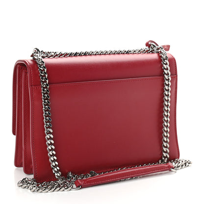 Saint Laurent Calfskin Medium Monogram Sunset Rouge Eros 3 of 11