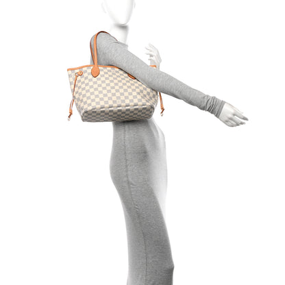 Louis Vuitton Damier Azur Neverfull PM 2 of 10