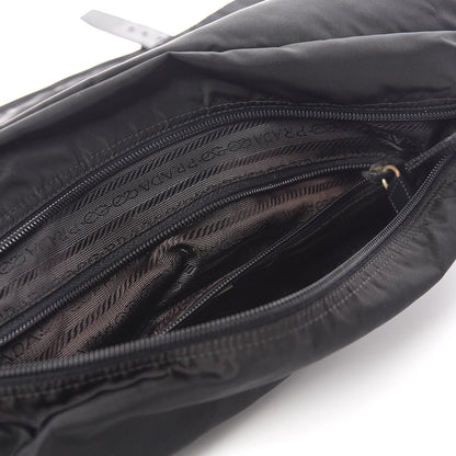 Prada Tessuto Nylon Messenger Bag Black 10 of 17