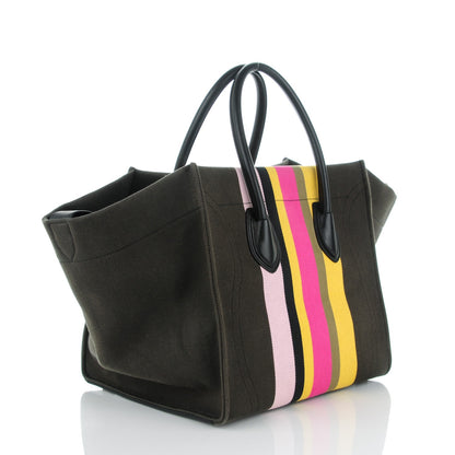 Celine Cotton Canvas Medium Phantom Luggage Multicolor 3 of 8