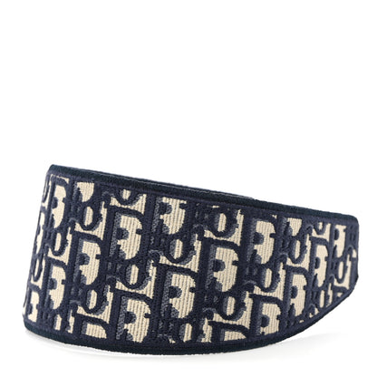 Christian Dior Oblique Headband Blue 1 of 8