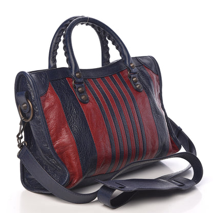 Balenciaga Veau Arena Multicolore Classic Hardware S City Bleu Nuit Rouge 3 of 10