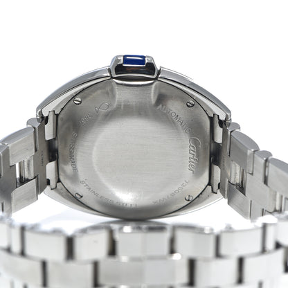 Cartier Stainless Steel 31mm Cle De Automatic Watch 5 of 9