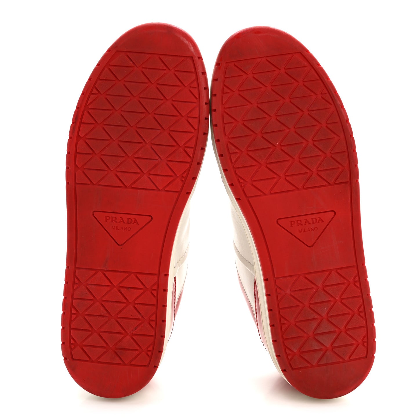 Vitello Sport Spazzolato Rois Triangle Logo Womens Downtown Low Top 30mm Sneakers 38.5 White Lacca