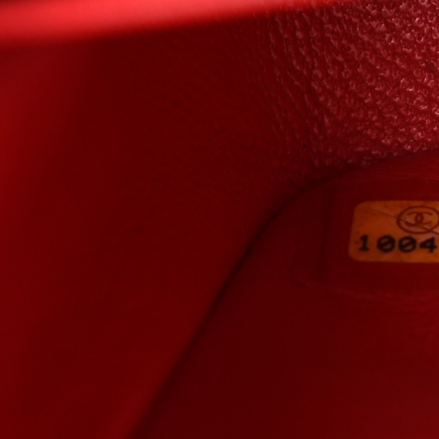 Chanel Lambskin Quilted Medium Double Flap Red 8 of 8