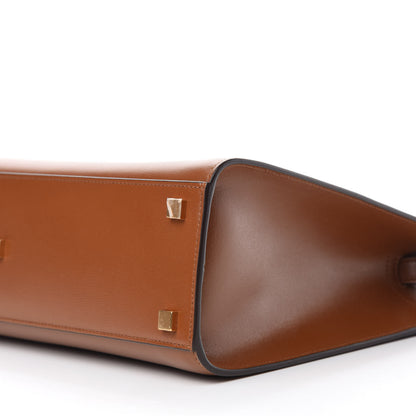 Saint Laurent Calfskin Small Manhattan Shopper Tote Brick 7 of 10