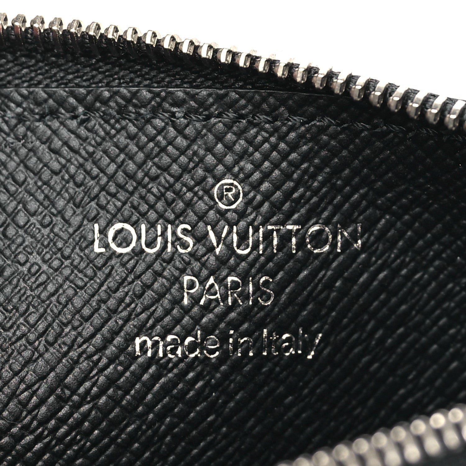 Louis Vuitton Monogram Eclipse Taiga Coin Card Holder 6 of 7