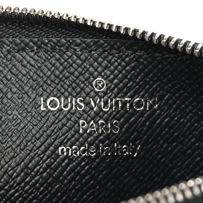Louis Vuitton Monogram Eclipse Taiga Coin Card Holder 6 of 7