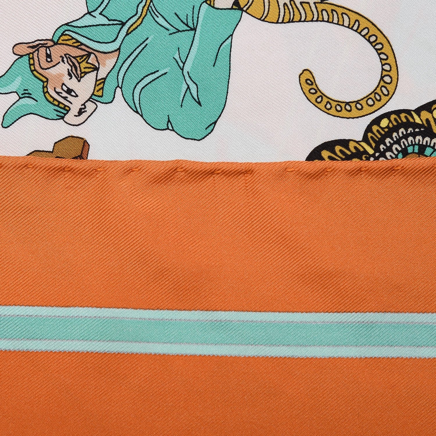 Hermes Silk Les Temps Du Marionnettes Scarf 90 6 of 7
