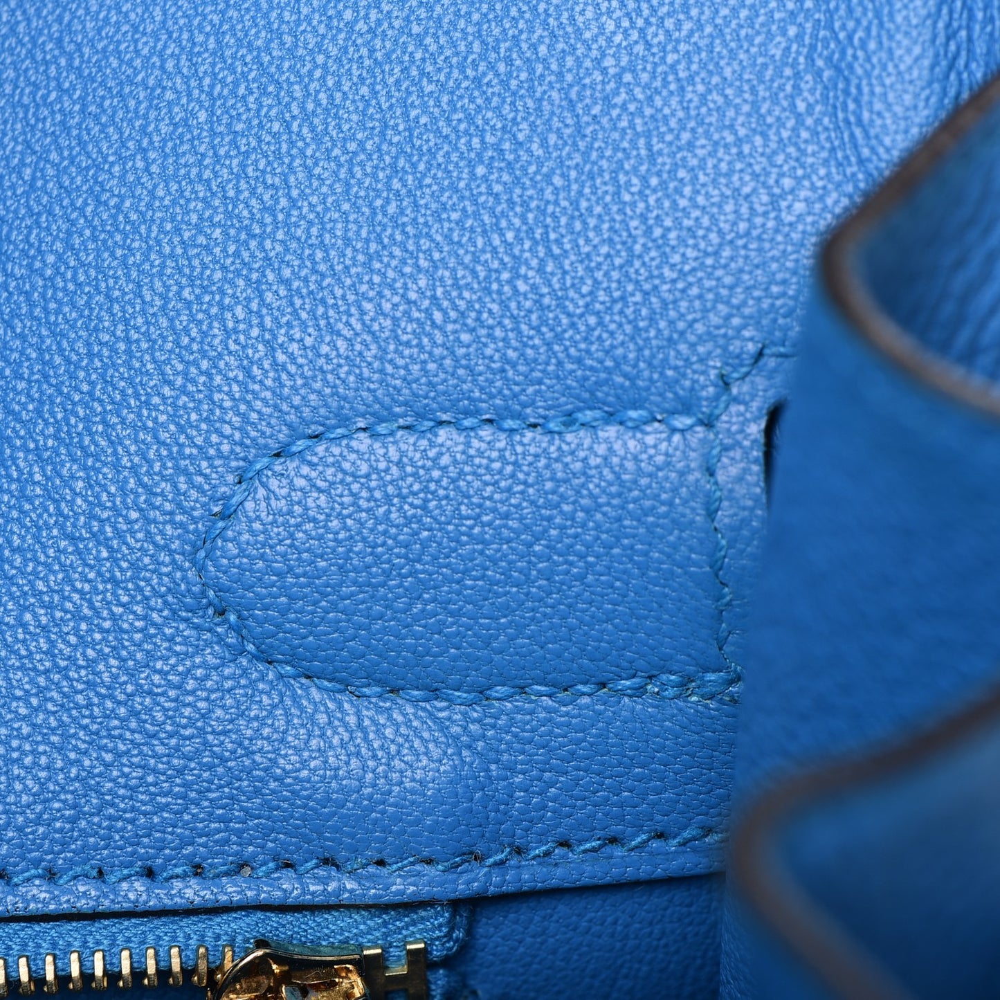 Togo Birkin 30 Bleu Zanzibar