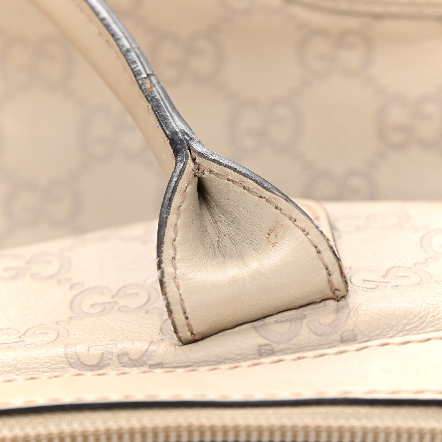 Gucci Guccissima Medium Princy Tote Off White 10 of 13
