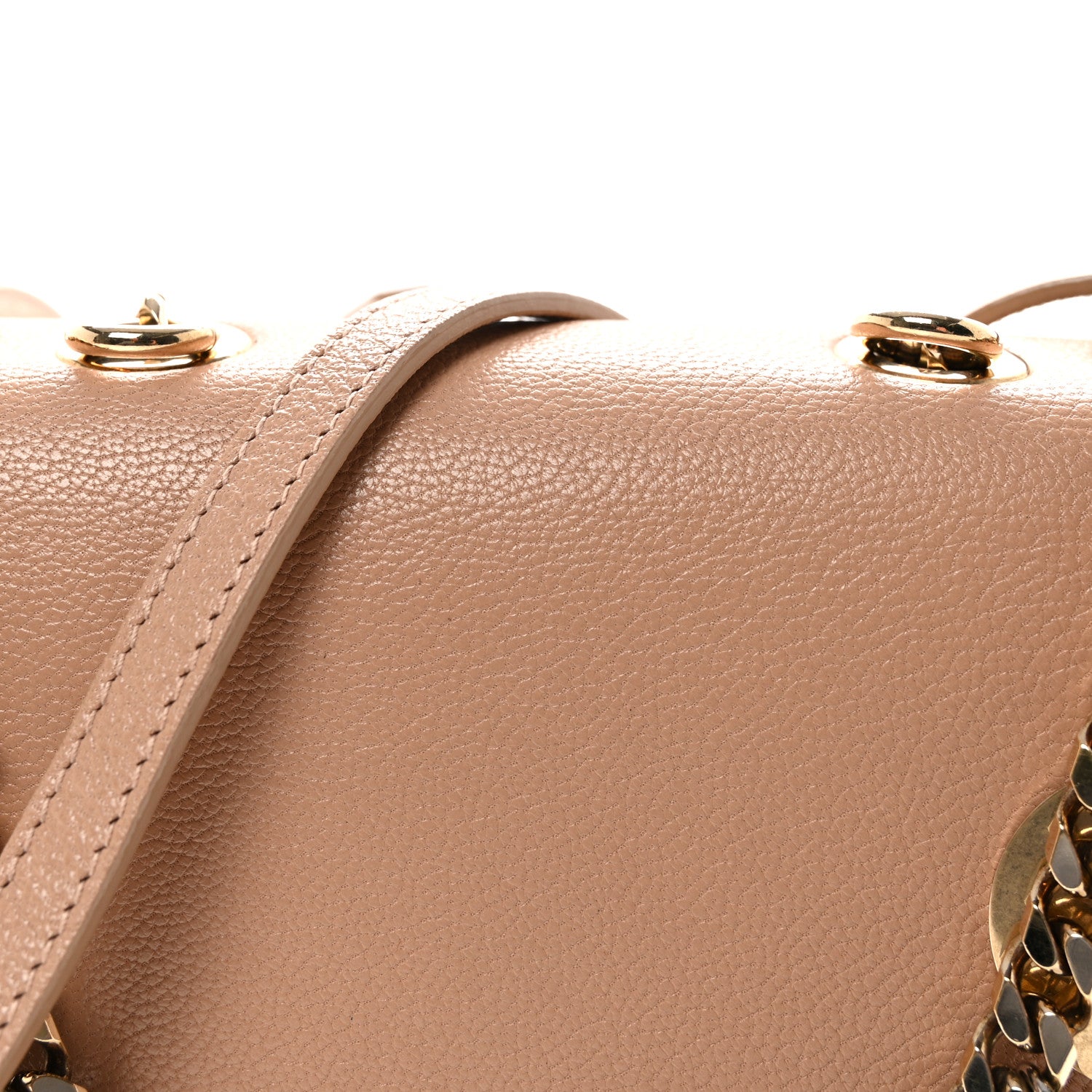 Jimmy Choo Soft Grained Goatskin Arrow Crossbody Bag With Chain Ballet Pink 7 of 10