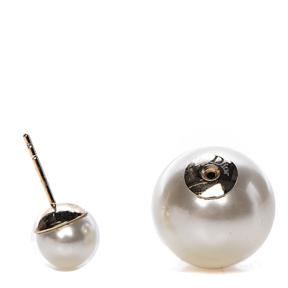 Christian Dior Pearl Mise En Dior Tribal Earrings 3 of 4