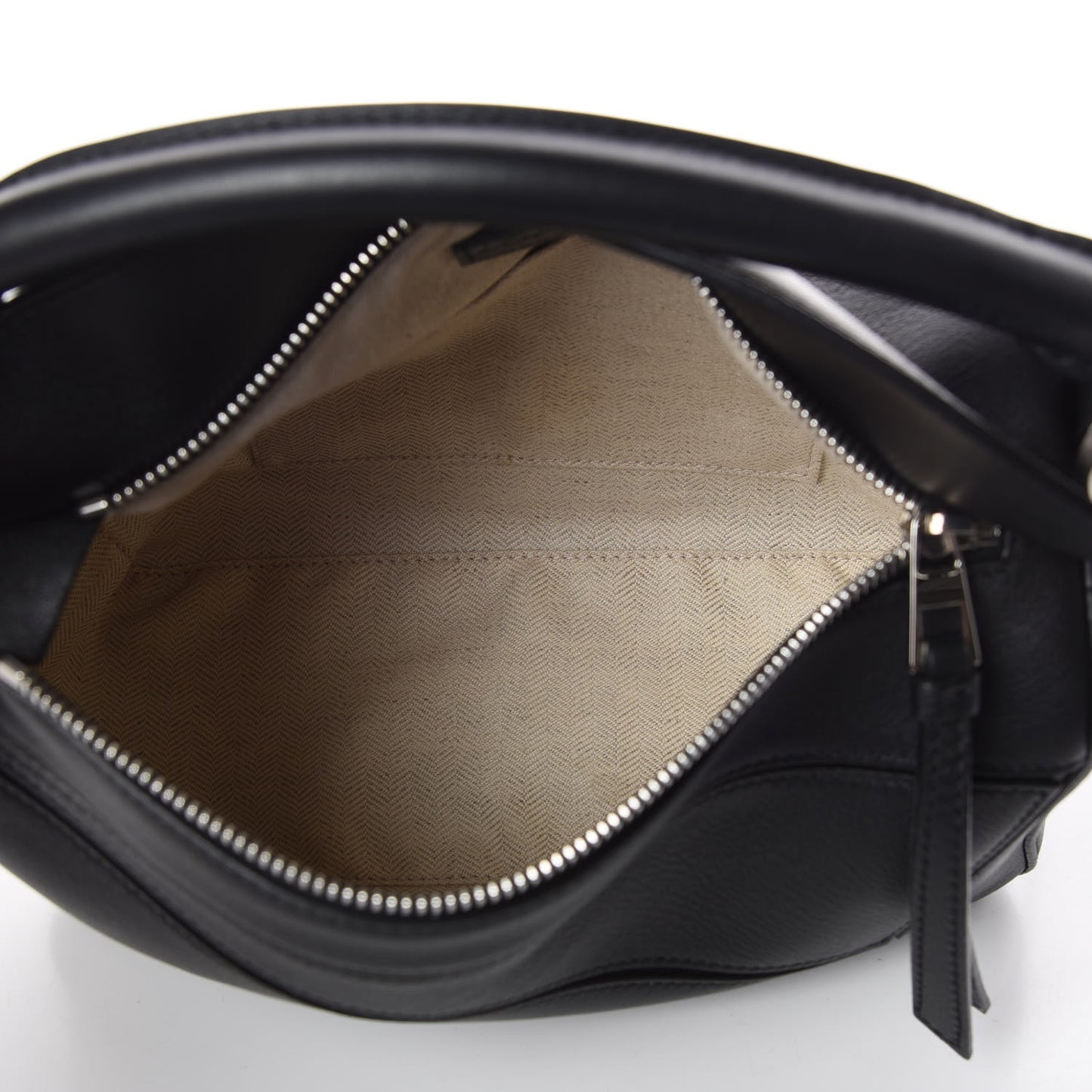 Calfskin Small Puzzle Bag Black