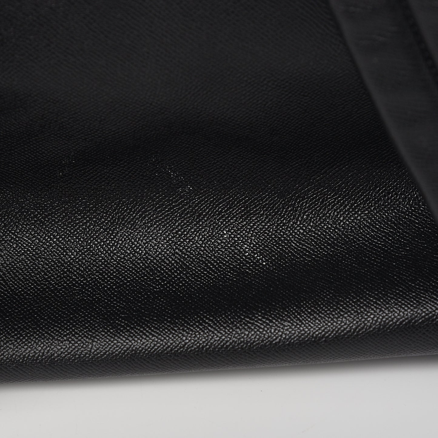 Textured Calfskin Print Backpack Black