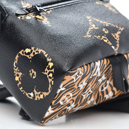 Louis Vuitton Monogram Giant Jungle Palm Springs Backpack PM Black 7 of 10